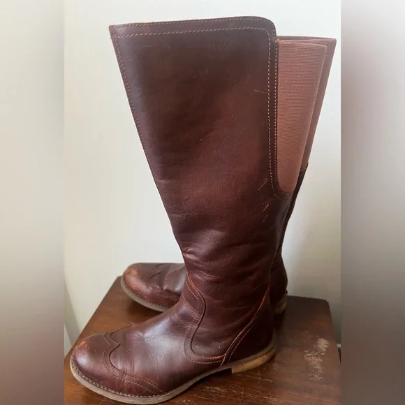 Timberland Brown Leather Boots 7.5 - Picture 14 of 14